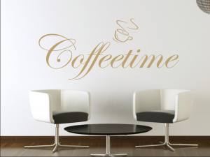 Coffeetime - Wandaufkleber