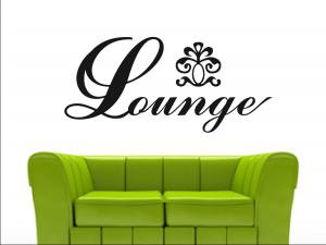 Lounge - Wandaufkleber