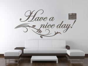 Have a nice day! - Wandtattoo
