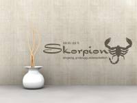 Skorpion - Wandtattoo